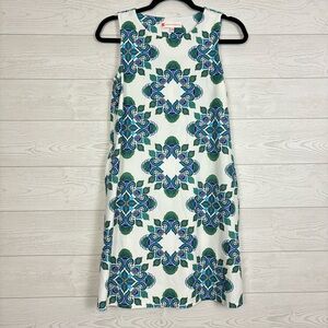 Jude Connally Shift Dress Medallion Print Size XS